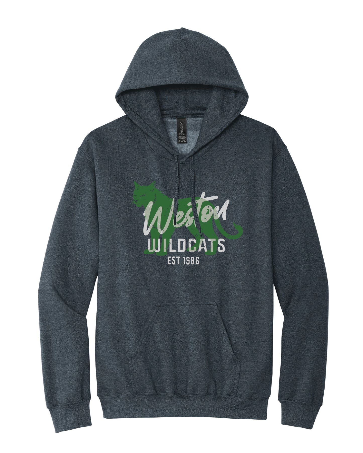 Distressed Wildcats Hoodie