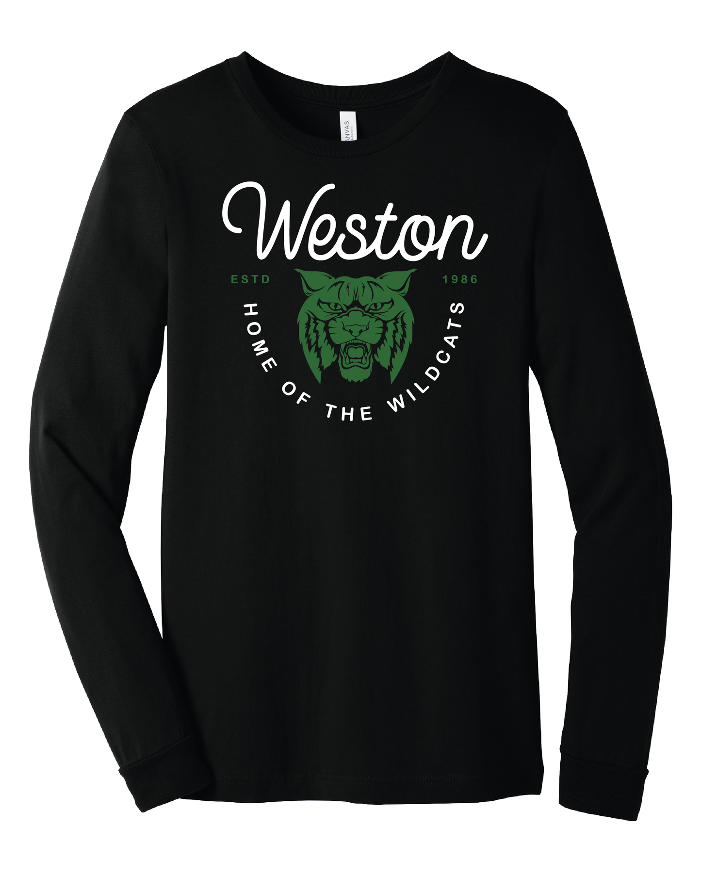 Wildcats Long Sleeve Tee (choose your design)
