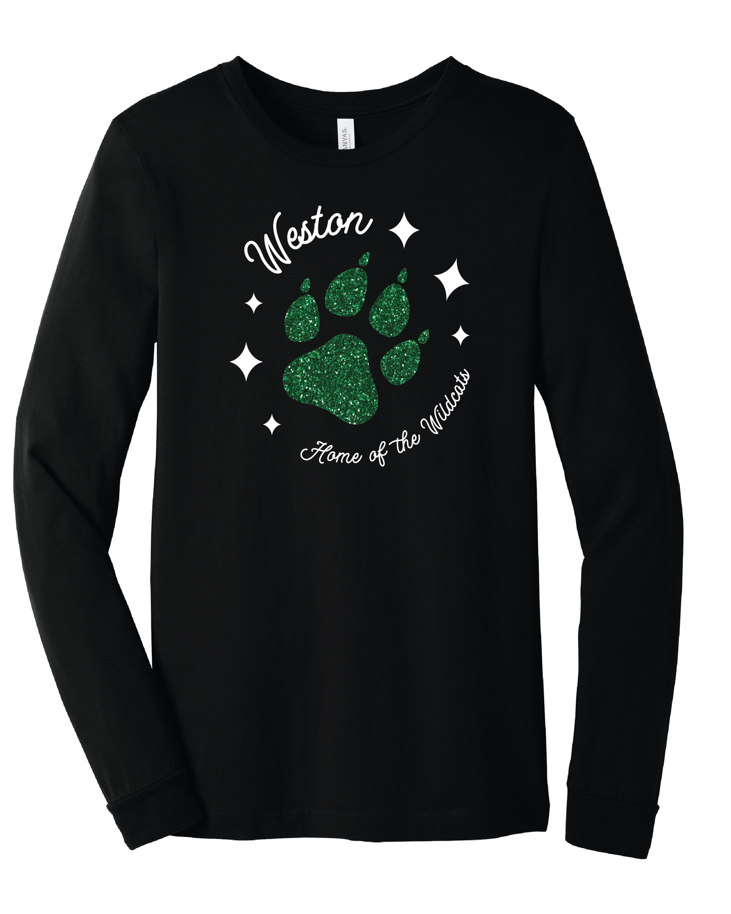 Wildcats Long Sleeve Tee (choose your design)