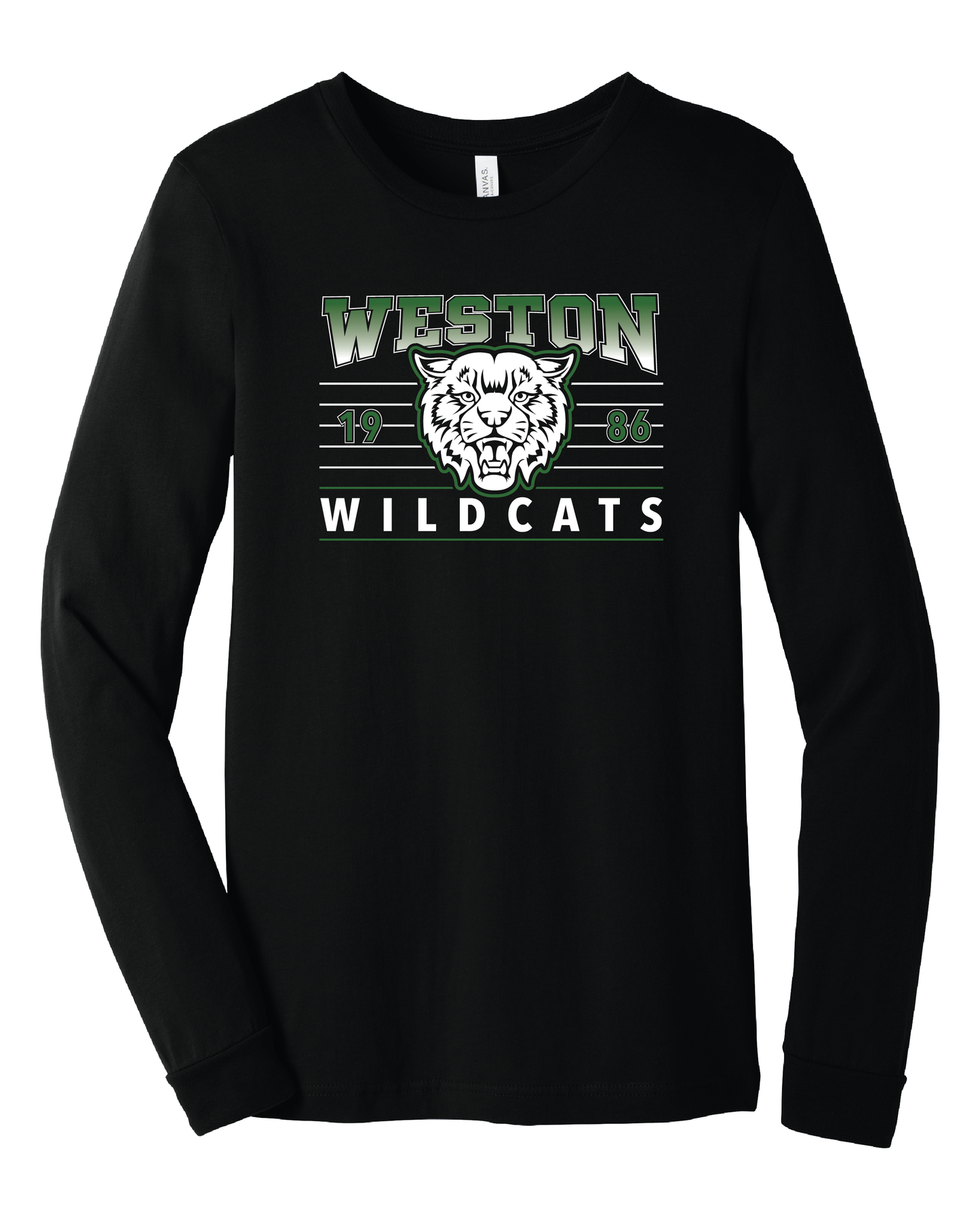 Wildcats Long Sleeve Tee (choose your design)