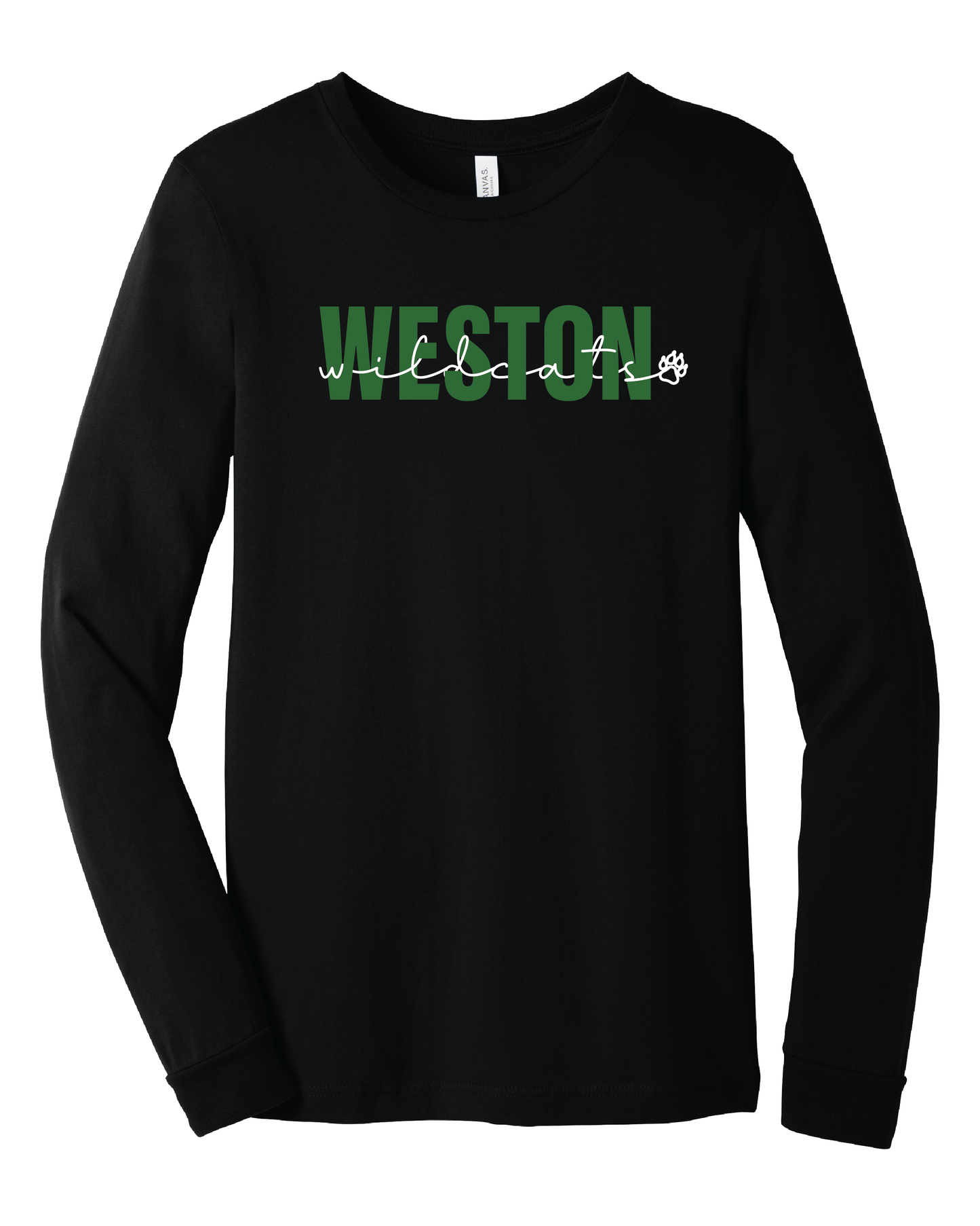 Wildcats Long Sleeve Tee (choose your design)