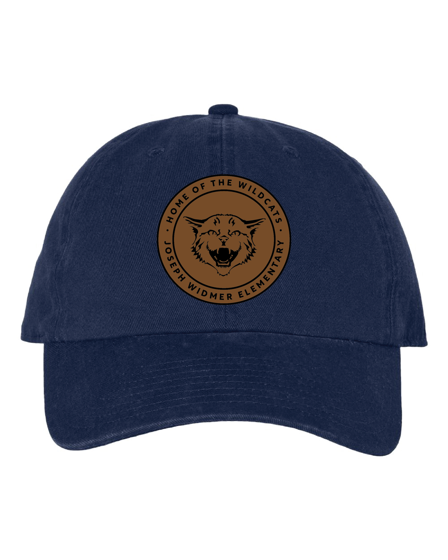 Twill Leather Patch Hat