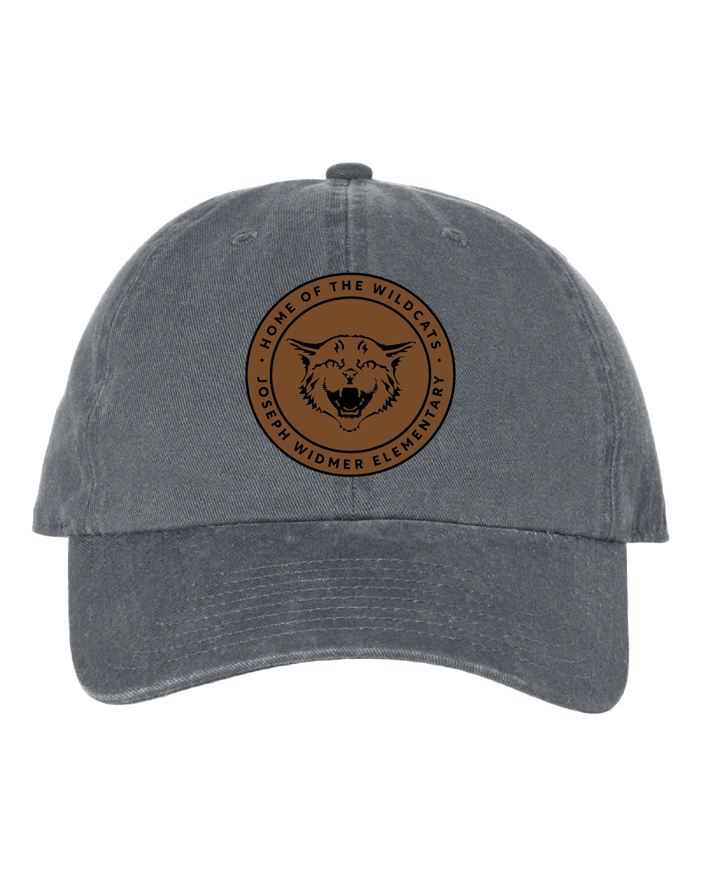 Twill Leather Patch Hat
