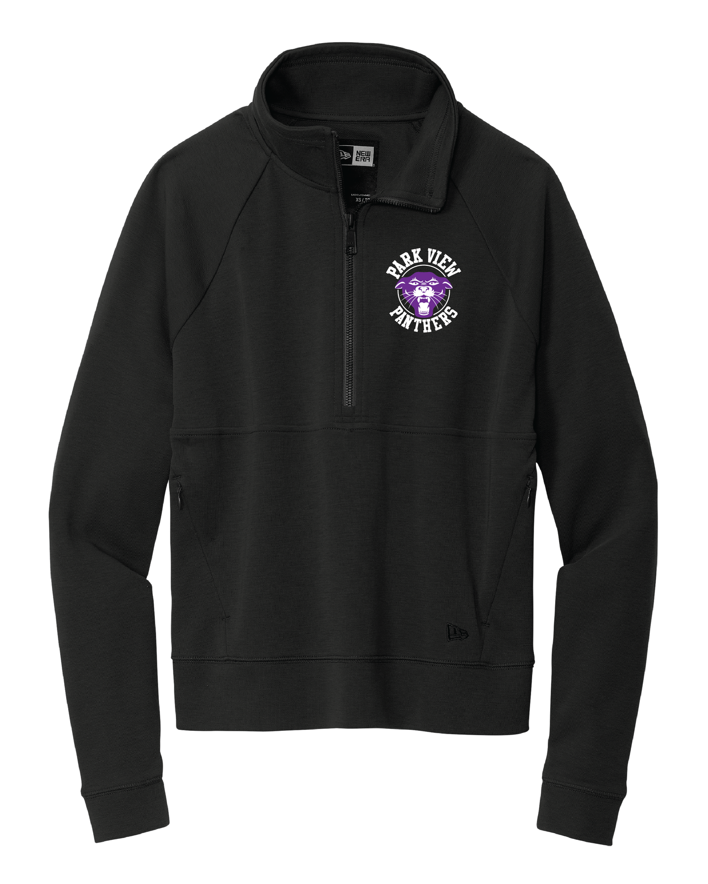 Women's Cropped 1/2 Zip Sweatshirt