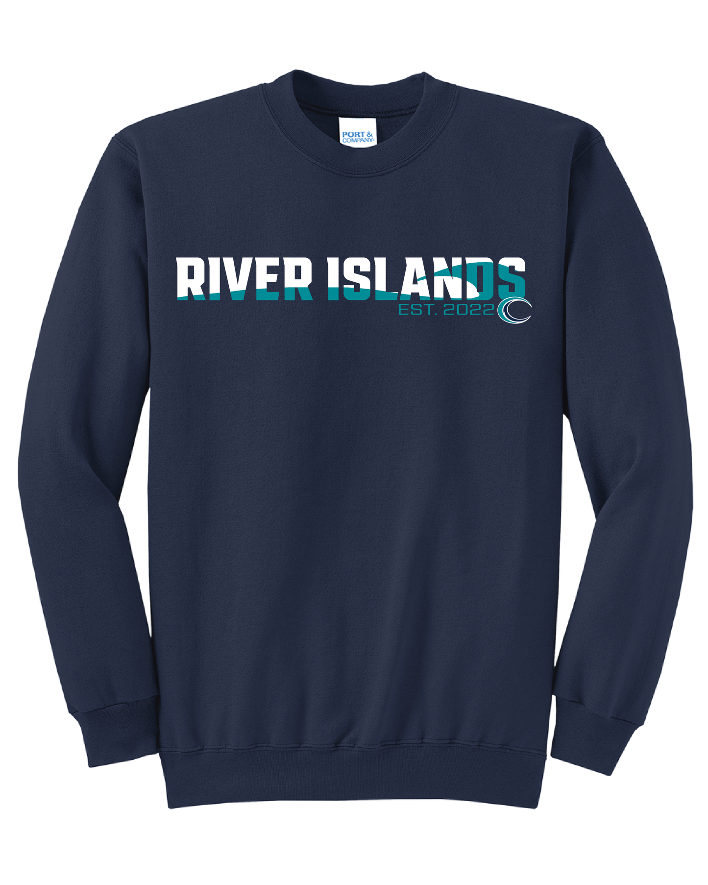 River Islands Wave Crewneck