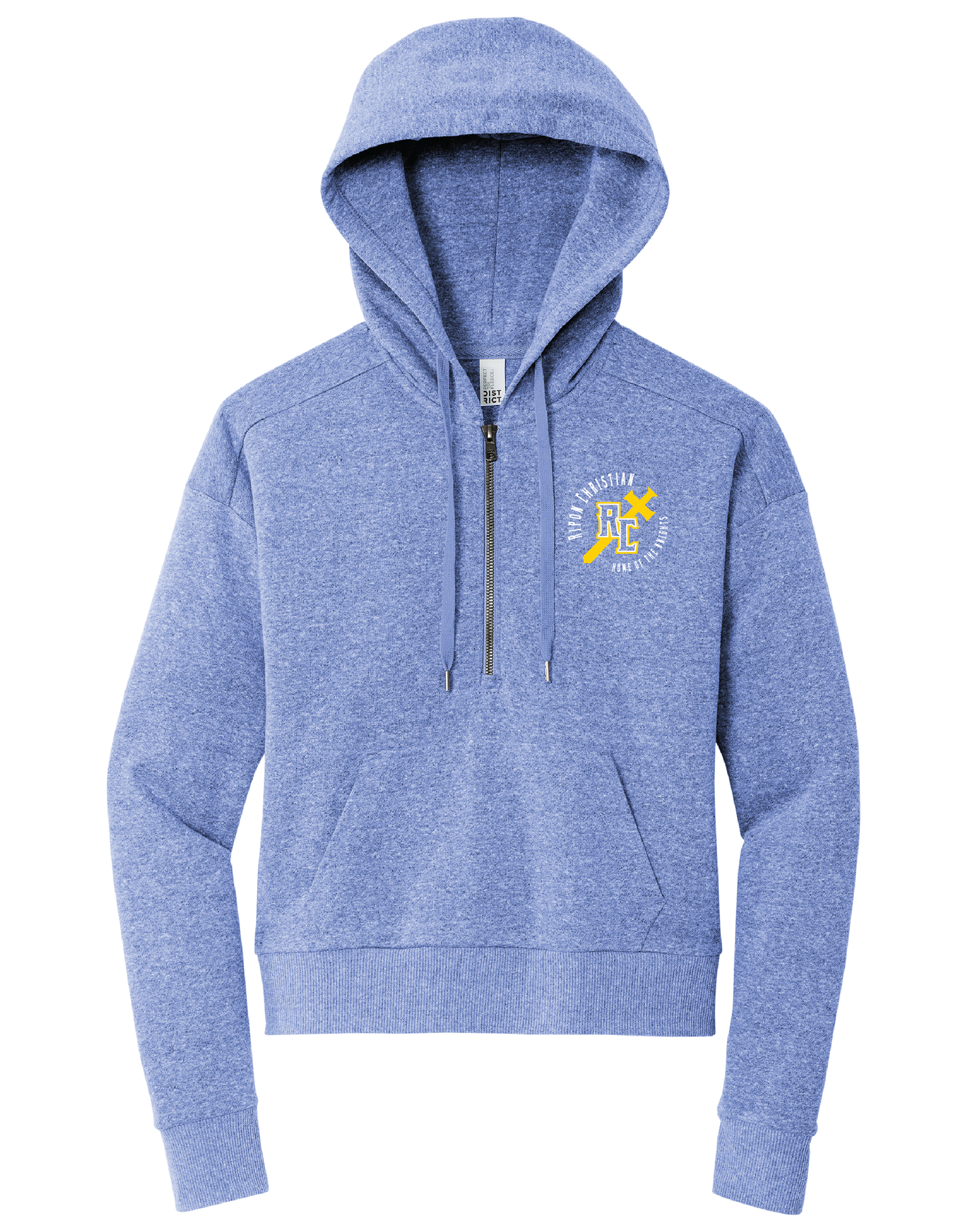 RC Women's Cropped 1/4 Zip Hoodie