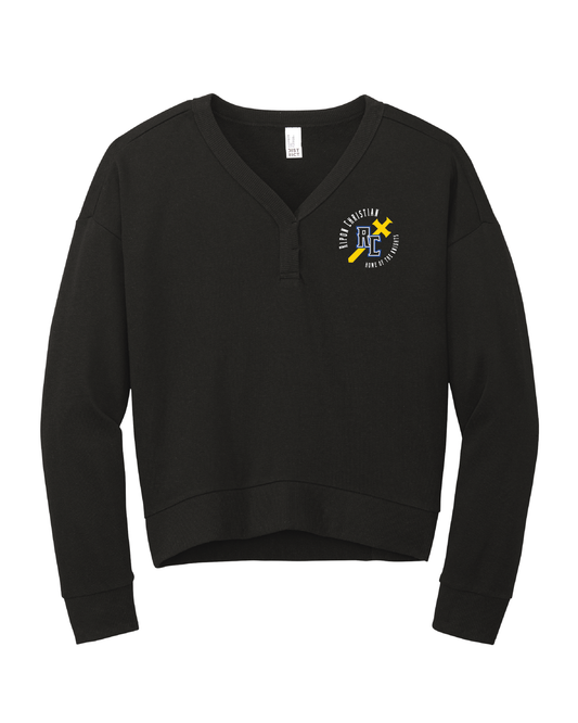 RC Women's V Neck Sweatshirt