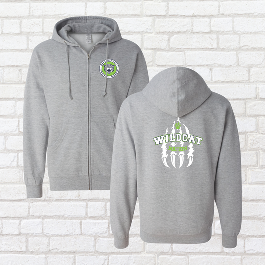 Wildcat Slasher Zip Up Hoodie