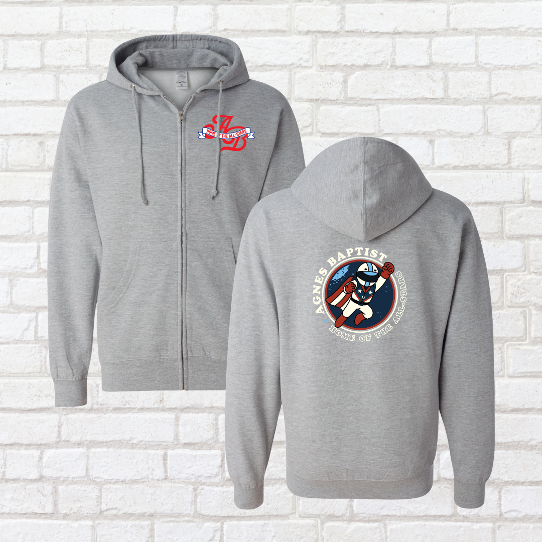 Ali All Star Zip Up Hoodie