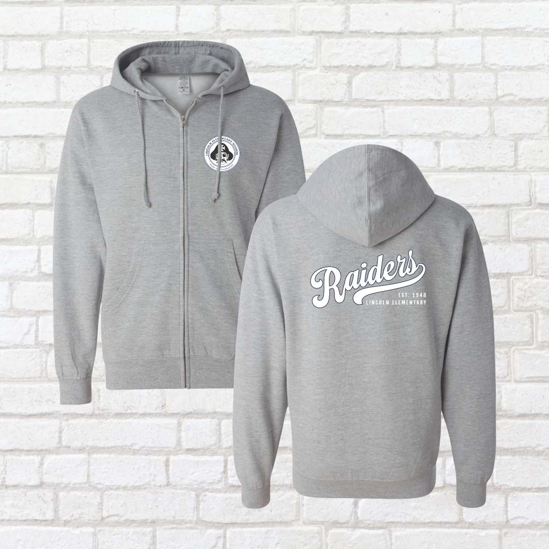 Vintage Zip Up Hoodie