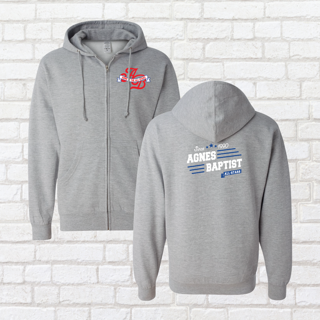 Athletic All-Stars Zip Up Hoodie