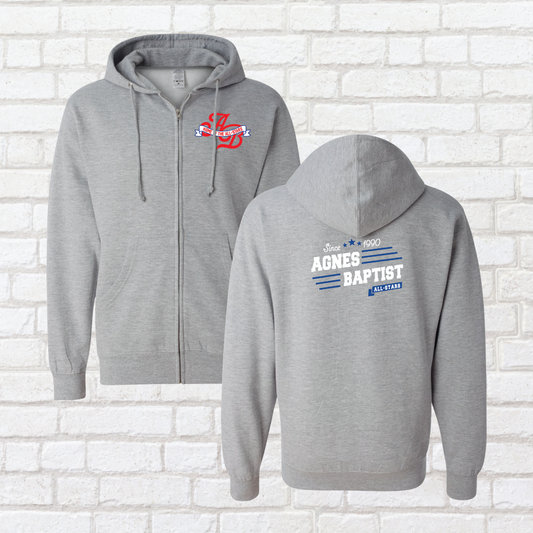 Athletic All-Stars Zip Up Hoodie