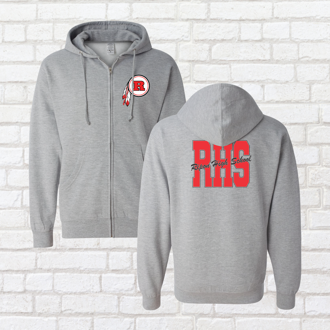 RHS Block Zip Up Hoodie