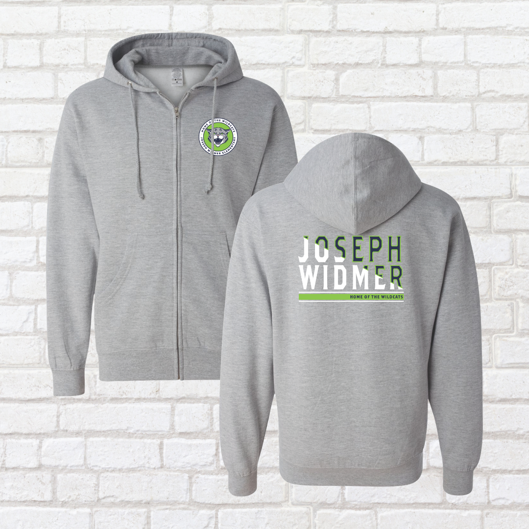 Athletic Wildcat Zip Up Hoodie