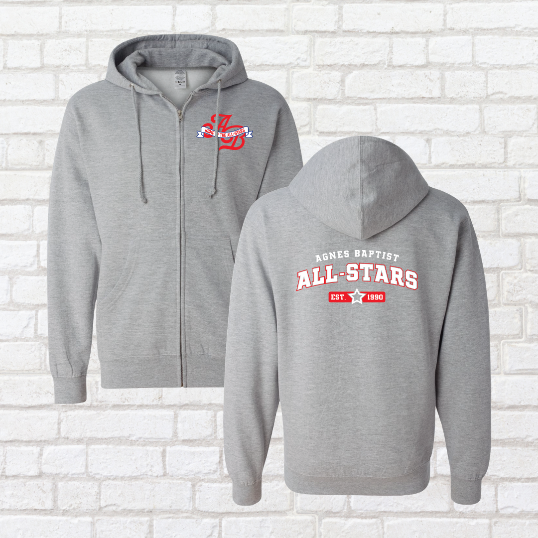 Collegiate All-Stars Zip Up Hoodie