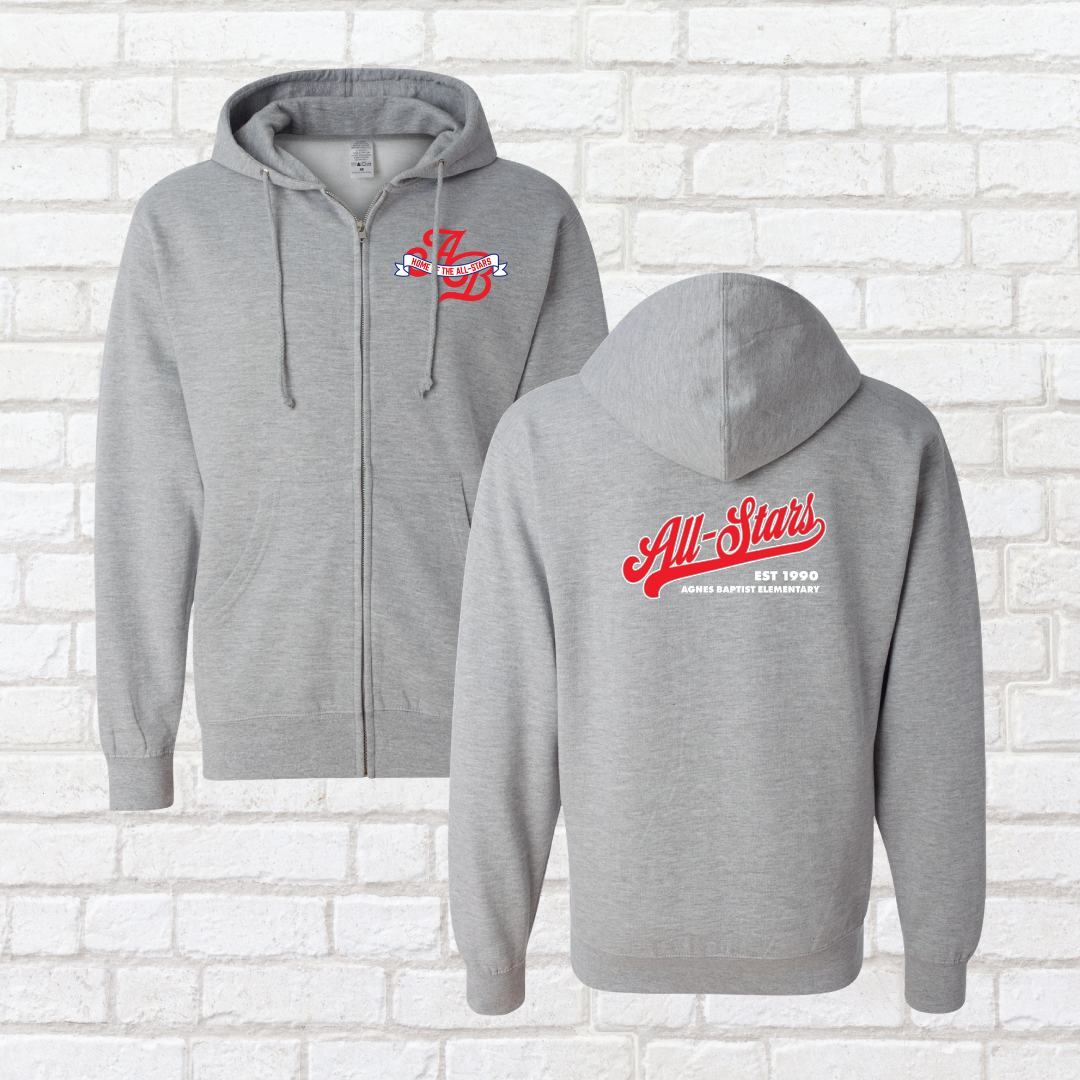 AB Classic Zip Up Hoodie