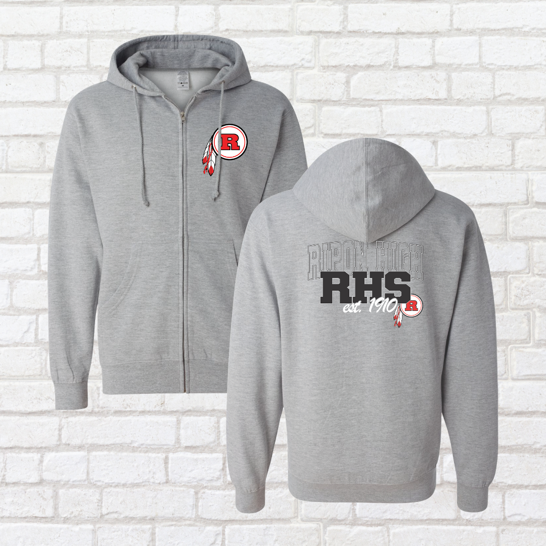1910 RHS Zip Up Hoodie
