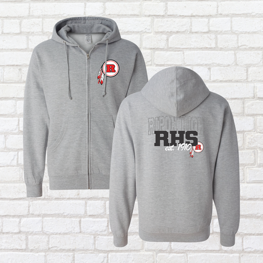 1910 RHS Zip Up Hoodie
