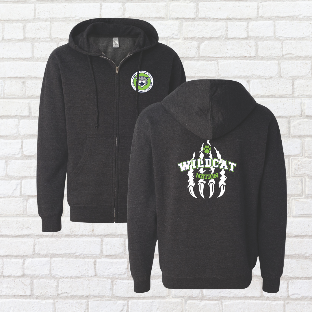Wildcat Slasher Zip Up Hoodie