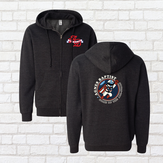Ali All Star Zip Up Hoodie