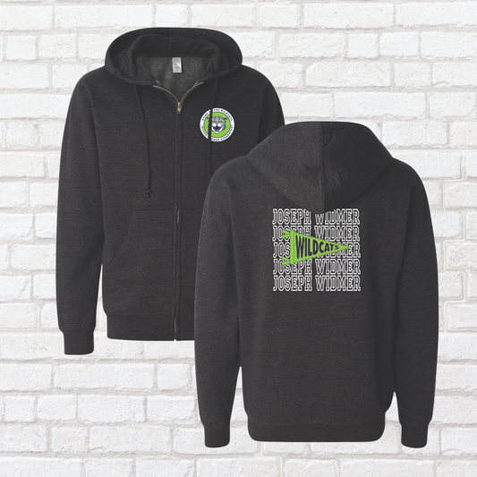 Pennant Wildcat Zip Up Hoodie