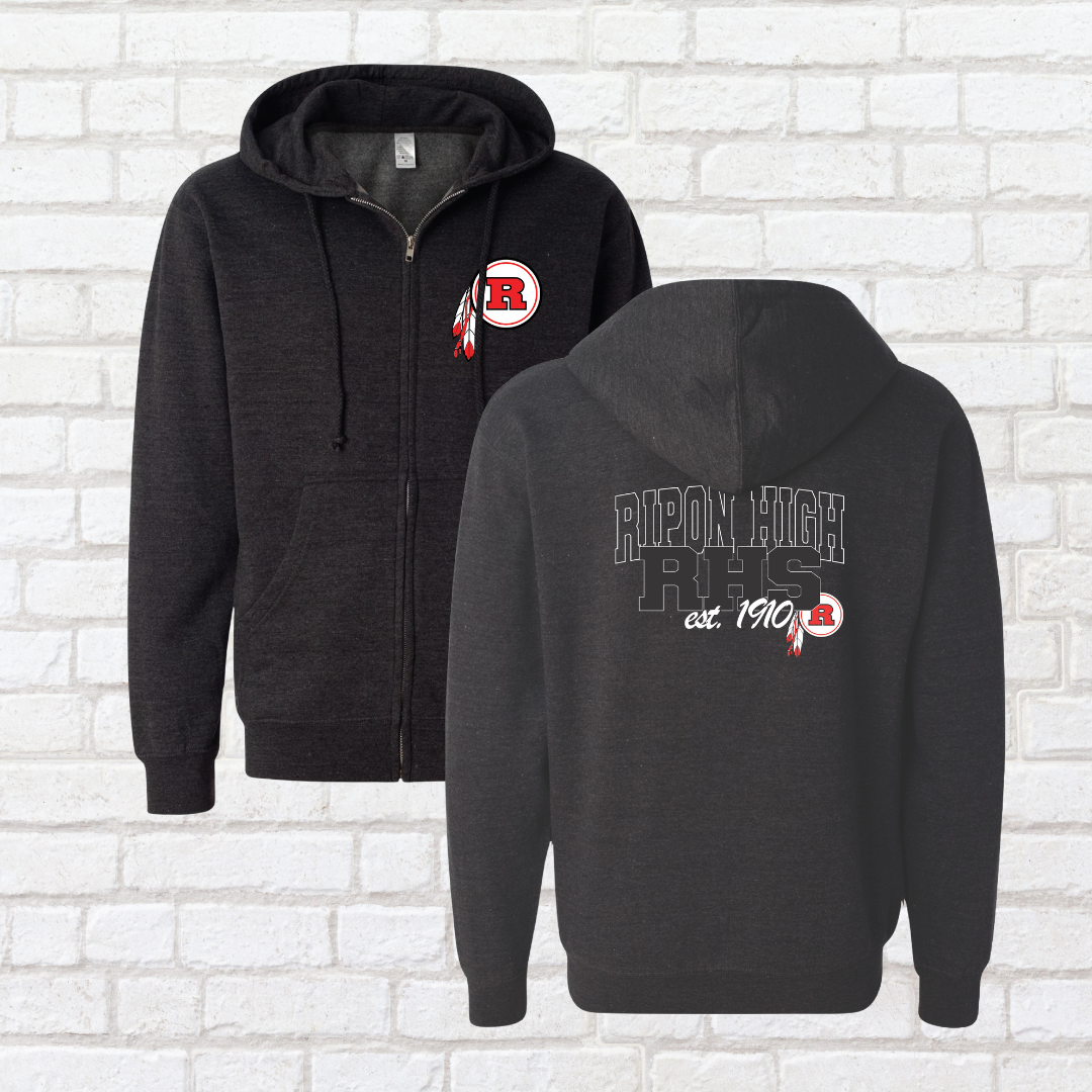 1910 RHS Zip Up Hoodie