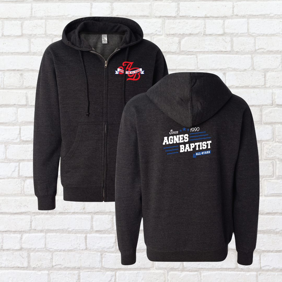 Athletic All-Stars Zip Up Hoodie