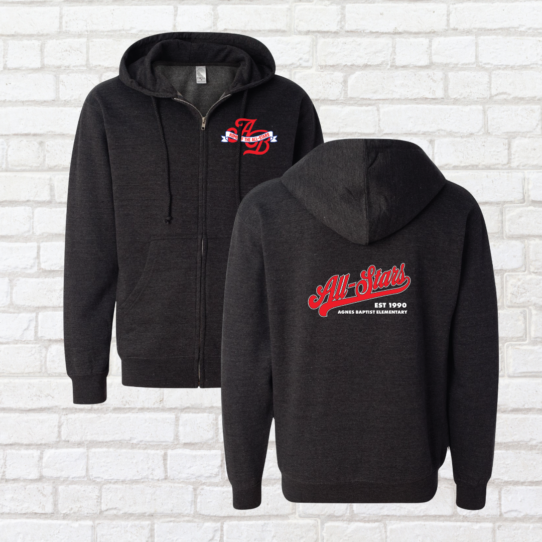 AB Classic Zip Up Hoodie