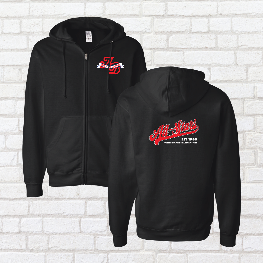 AB Classic Zip Up Hoodie