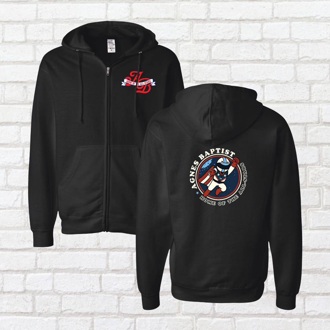 Ali All Star Zip Up Hoodie