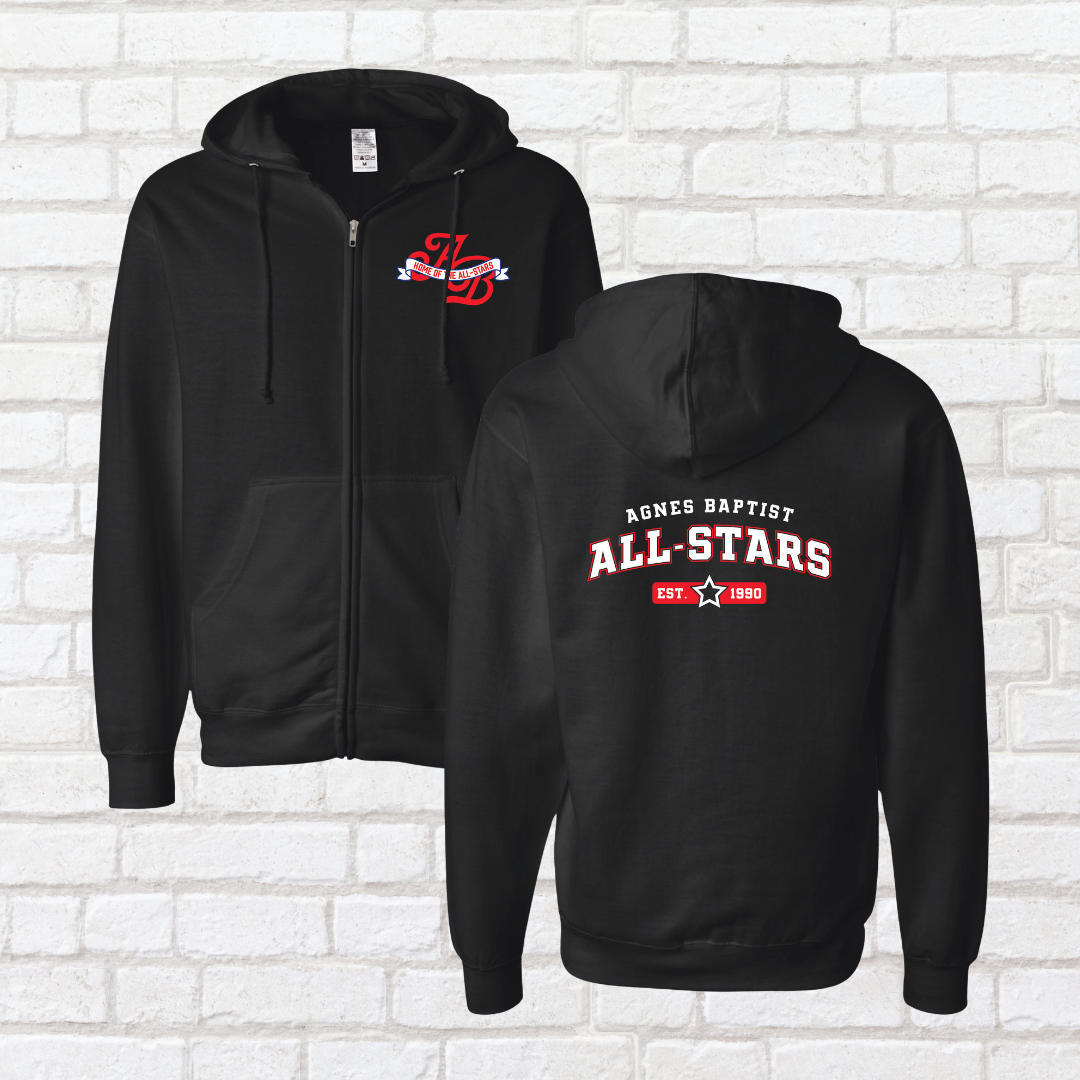 Collegiate All-Stars Zip Up Hoodie